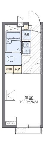 レオパレスイーストⅡの間取り画像