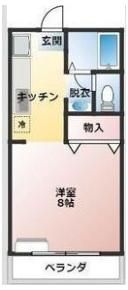 サンガーデンオキナAの間取り画像