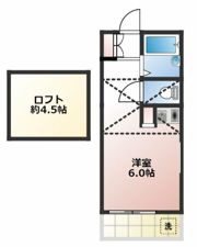サンライトヘイワの間取り画像