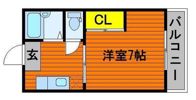 メゾンミヤモトの間取り画像