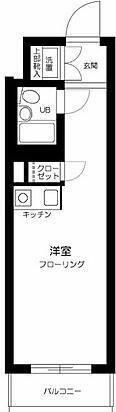 ステージファースト原宿の間取り画像