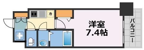 フォーリアライズ天王寺ヴァロールの間取り画像