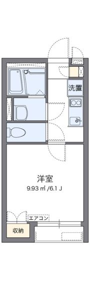 レオネクストエースの間取り画像