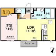 D-roomシュシュの間取り画像