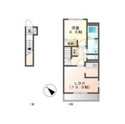 コモド ピノ IVの間取り画像