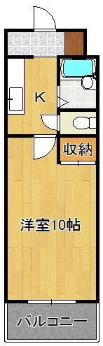 第12エルザビルの間取り画像
