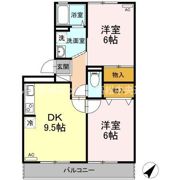 シャトレー西本Ⅱの間取り画像