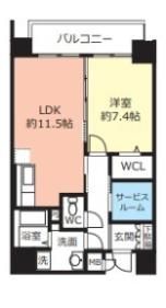 フォンセ ブランの間取り画像