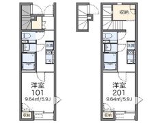 レオネクストフィオーレの間取り画像