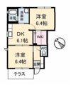 パルテール A棟の間取り画像