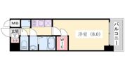 エスプレイス神戸グレースの間取り画像
