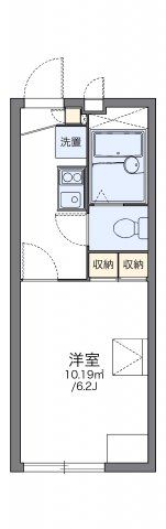 レオパレスきらりの間取り画像