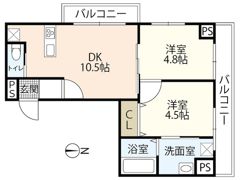 第三西林ビルの間取り画像
