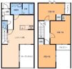 CUBEはなみずきの間取り画像