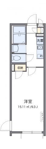 クレイノブルーコーポⅡの間取り画像