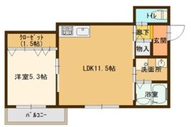 GMビルズ対馬江の間取り画像