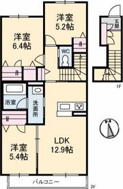 シャーメゾン池園の間取り画像
