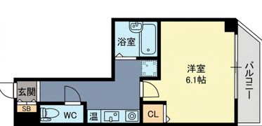 MY西梅田の間取り画像