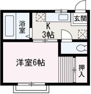 ラッキーハウスの間取り画像