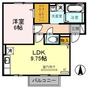イベール・ドゥ B棟の間取り画像