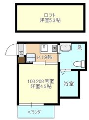 レドナクセラテラスの間取り画像