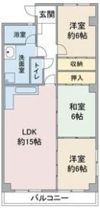 ラウムズ植田の間取り画像