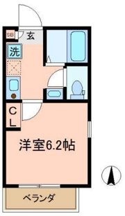 ブランドゥブランの間取り画像