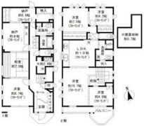長久手市坊の後1116戸建の間取り画像