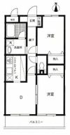 すずらんマンションの間取り画像
