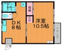 コーポラス桜井の間取り画像