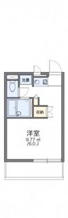 レオパレスシャルムⅡの間取り画像