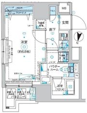 エストゥルース入谷の間取り画像