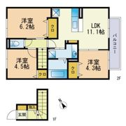 Dーroom三苫の間取り画像