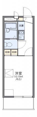 レオパレス康徳Aの間取り画像