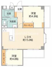 スミダ第3マンションの間取り画像