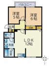 コーポシルフの間取り画像