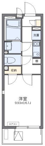 レオネクストサンピラー八幡Ⅱの間取り画像