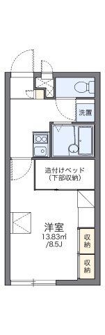 レオパレスTKの間取り画像
