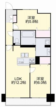 アルファライフ高柳の間取り画像