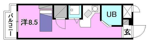 ラ・パルフェ・ド・アンティエールの間取り画像