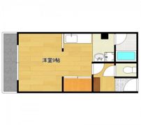 カーサツルミの間取り画像