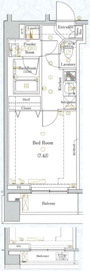 DIPS日暮里2の間取り画像