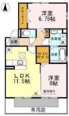 リバーベルの間取り画像