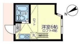 ユナイト塩浜ジョセフィンベーカーの間取り画像