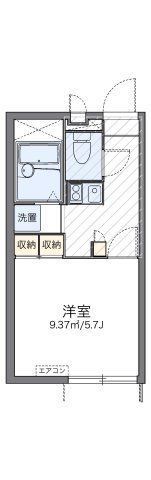 レオパレスフォレスタの間取り画像