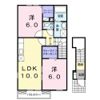 フランフラワーの間取り画像