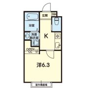 ソルーナ熊本駅東の間取り画像