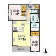 フィオレンテ長町南の間取り画像