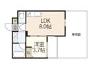 S-MOVE庚午北NEOの間取り画像