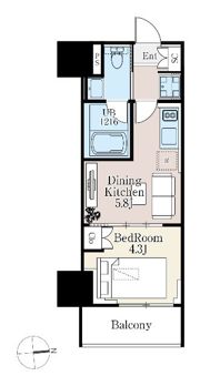 ザ・ライオンズフォーシア町屋の間取り画像